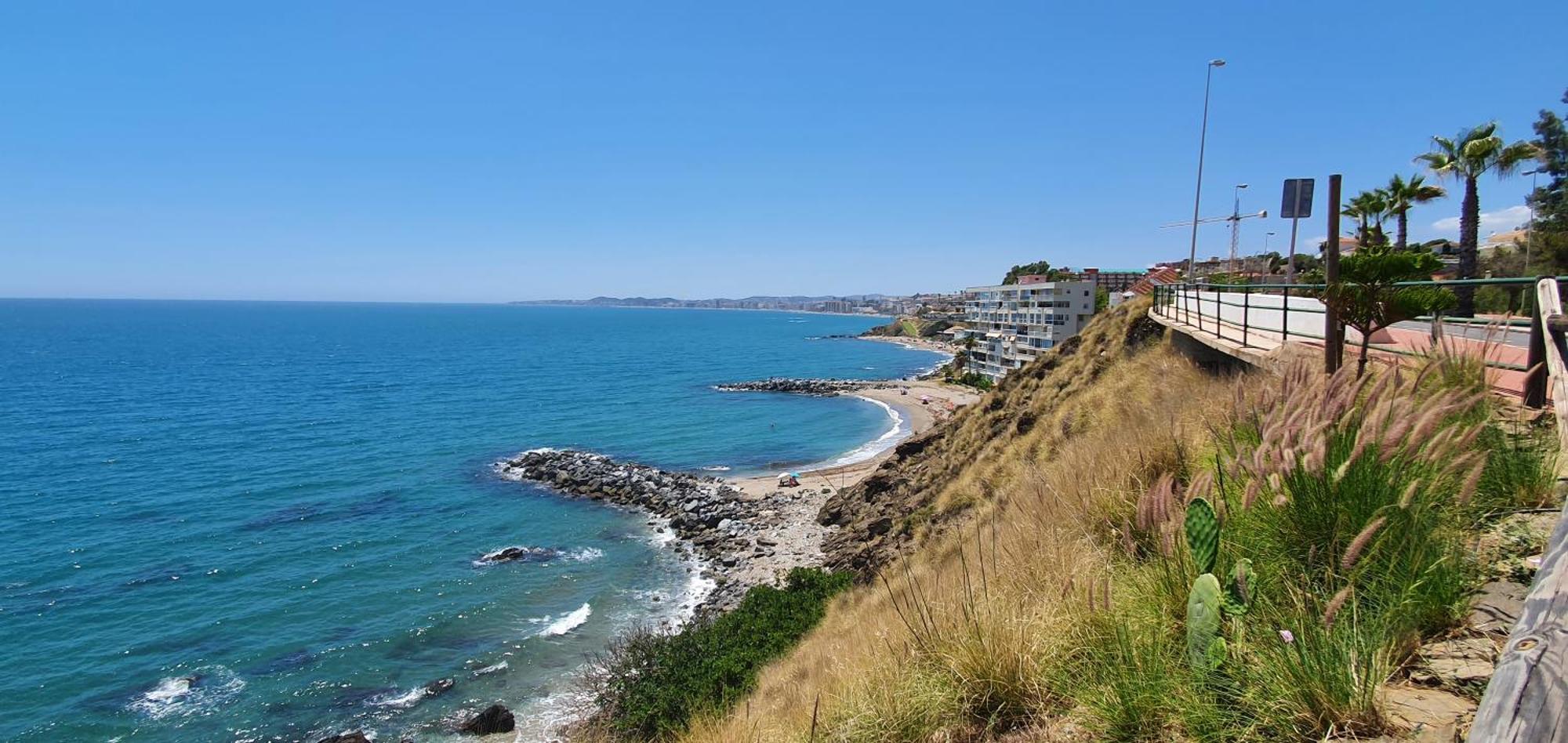 Apartamento auténtico La Perla Playa Benalmadena Bagian luar foto